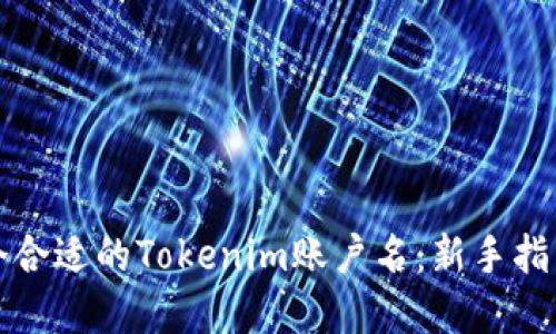 如何选择一个合适的Tokenim账户名：新手指南与最佳实践