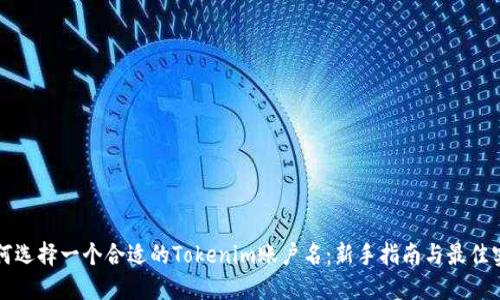 如何选择一个合适的Tokenim账户名：新手指南与最佳实践