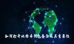 如何打开比特币钱包备份