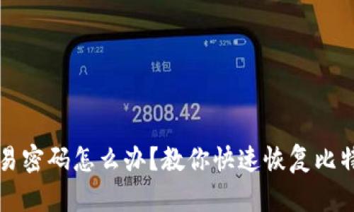 忘记交易密码怎么办？教你快速恢复比特币钱包