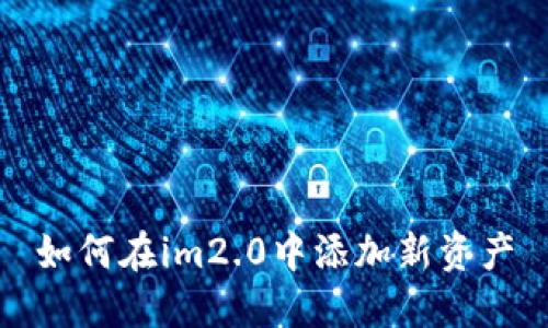 如何在im2.0中添加新资产