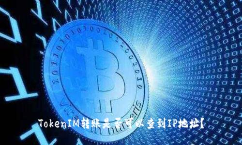 TokenIM转账是否可以查到IP地址？